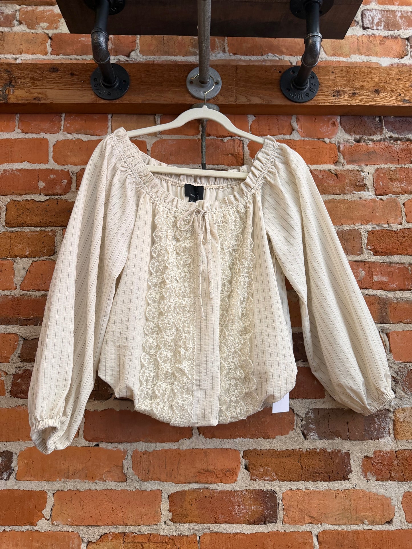 Hearthlight Lace – Off Shoulder Top