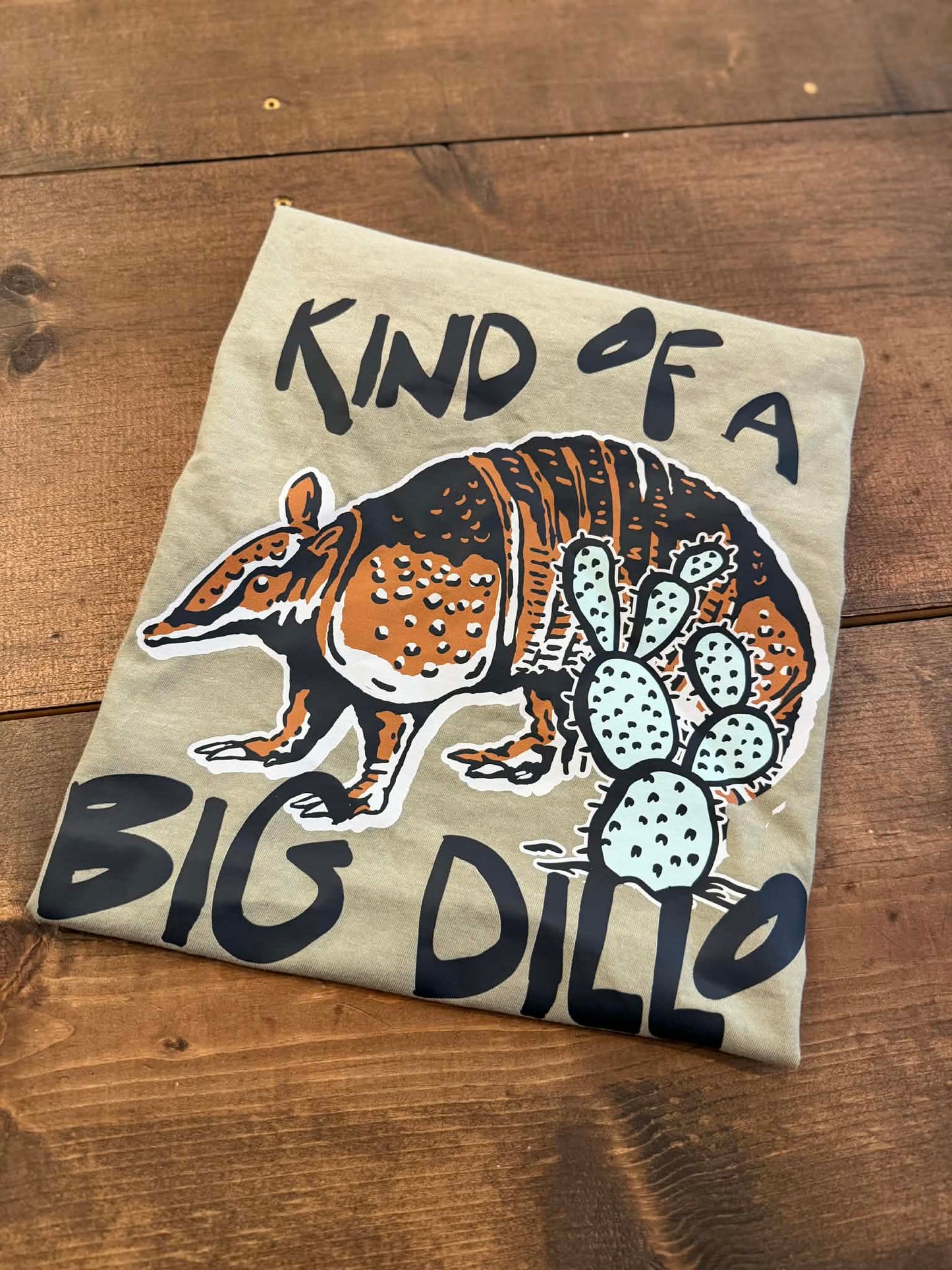 Big Dillo-Light Olive Tee