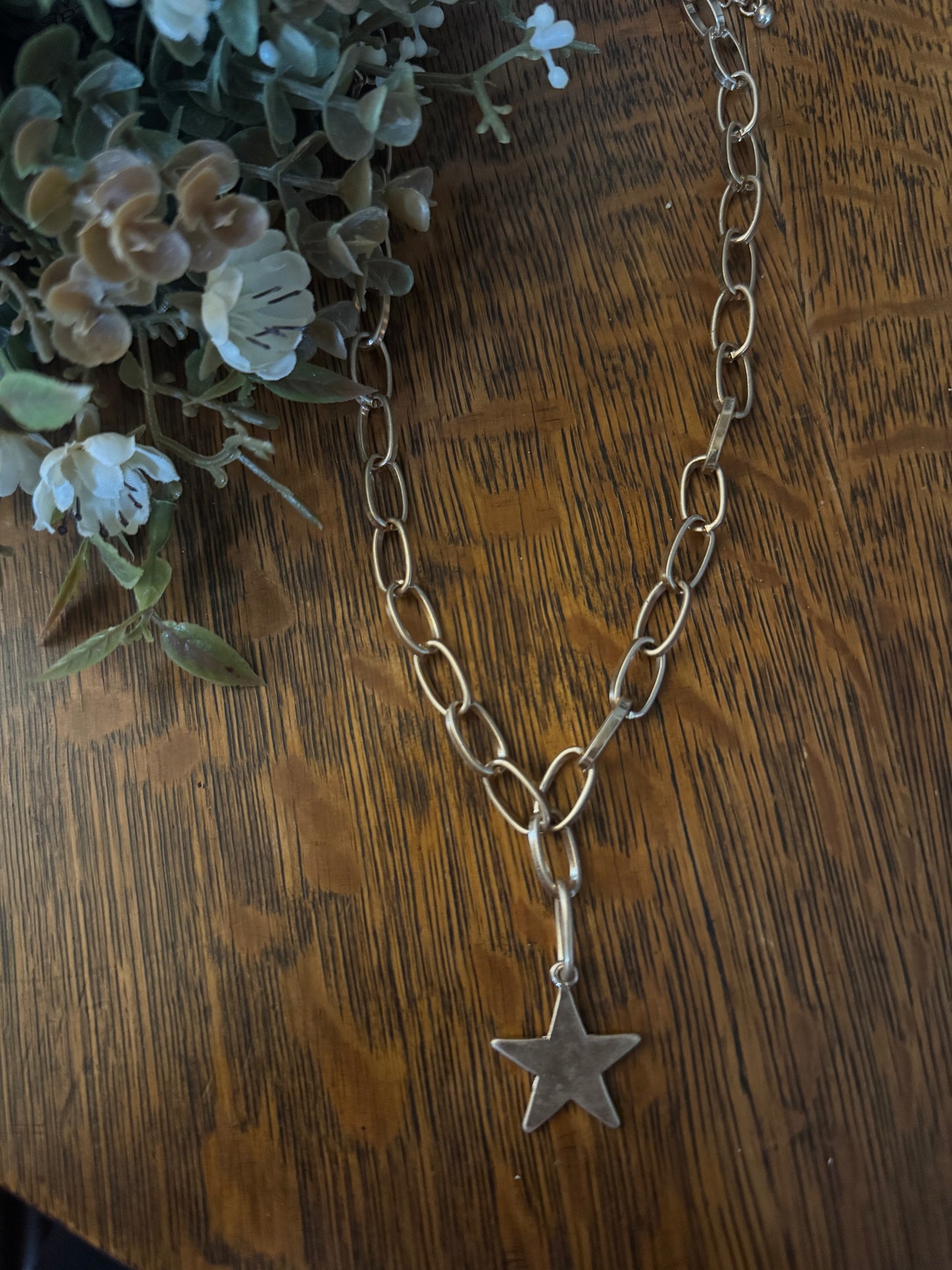 Star Link - Gold Necklace