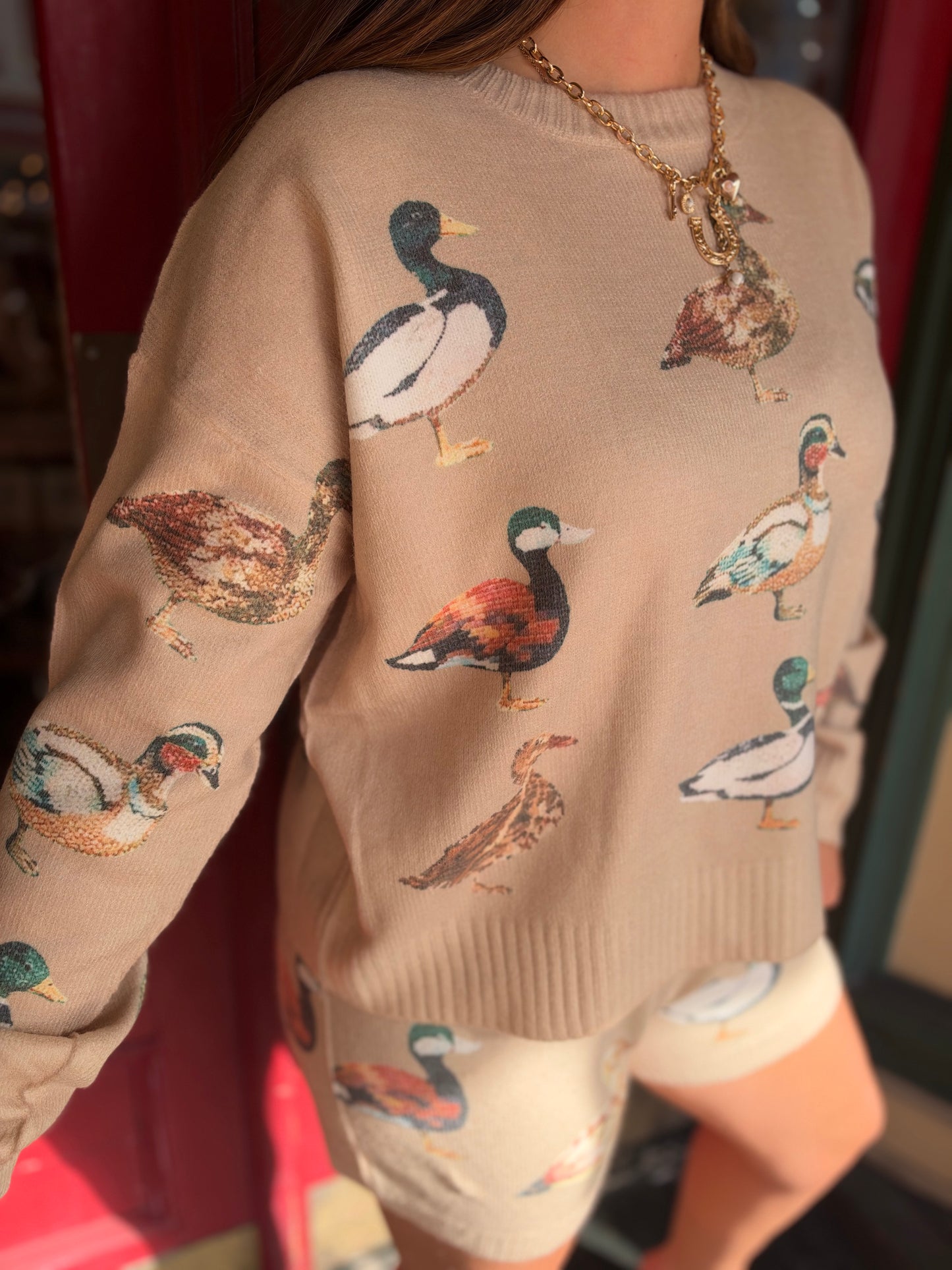 Feather & Field – Cream Vintage Duck Set