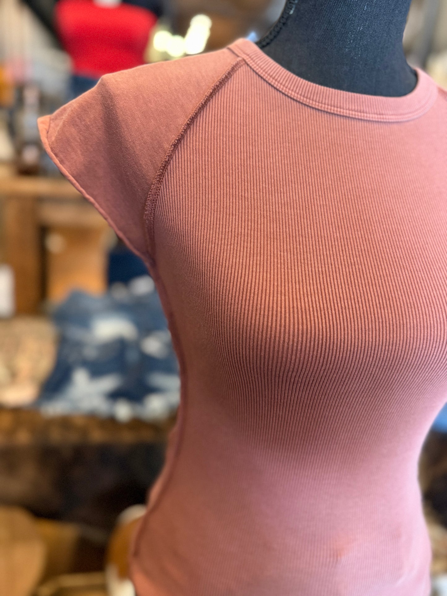Burned Rose – Dark Mauve Top