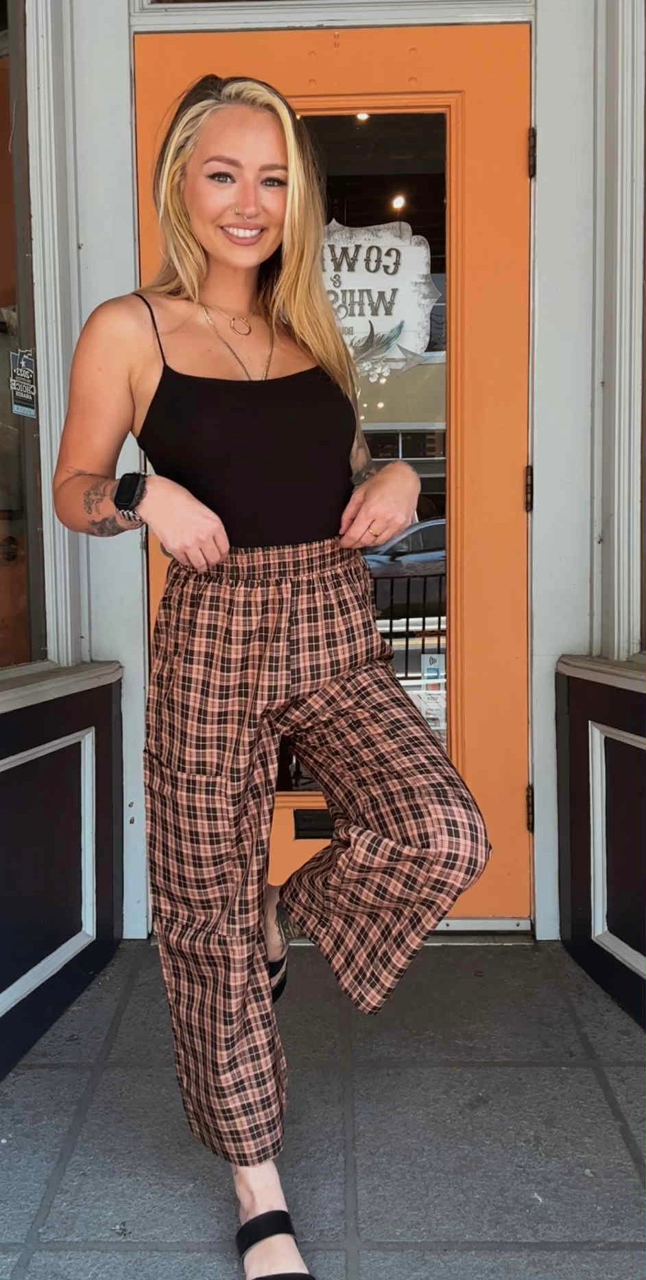 Cedar Check - Pants