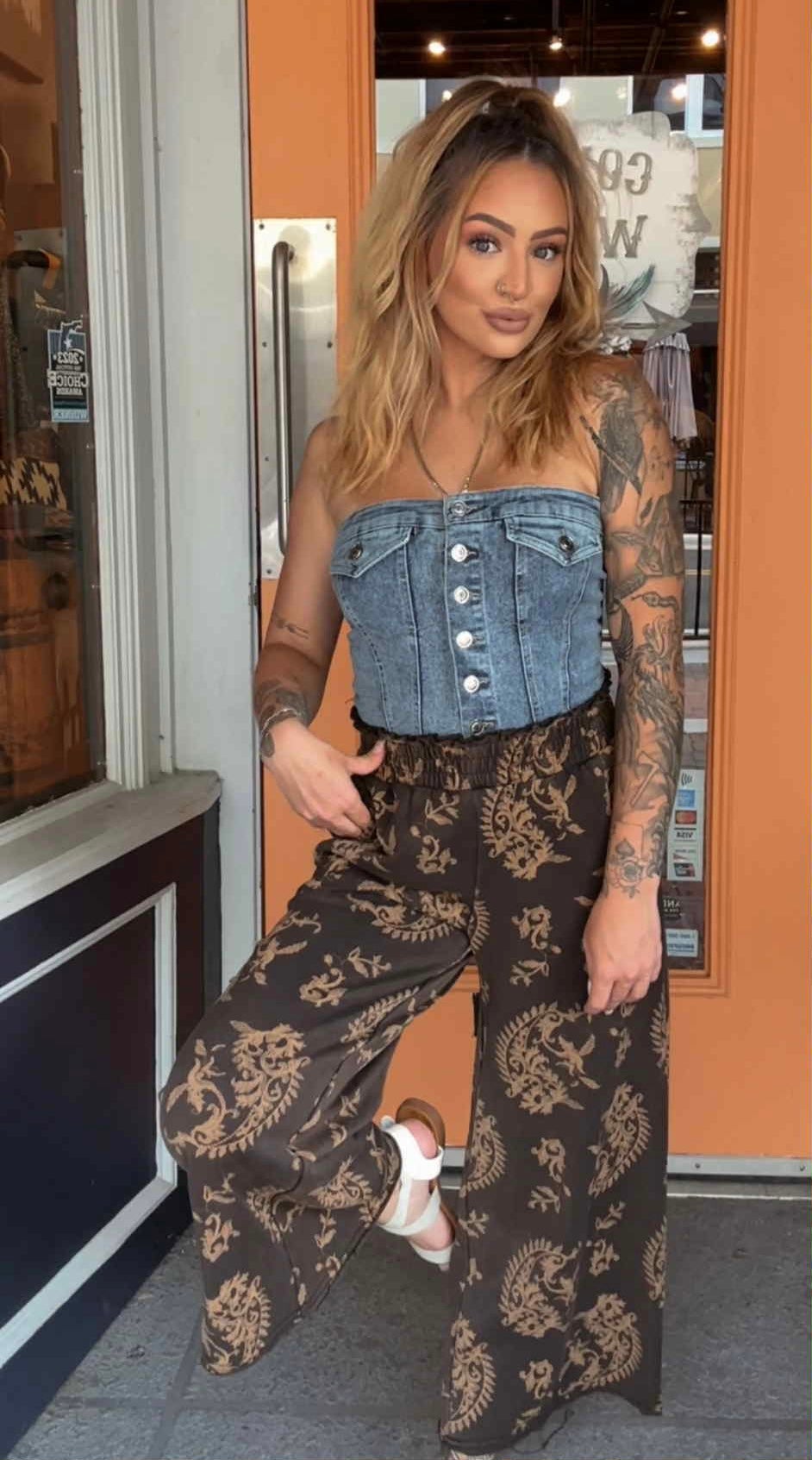 Darlin' In Denim - Denim Top