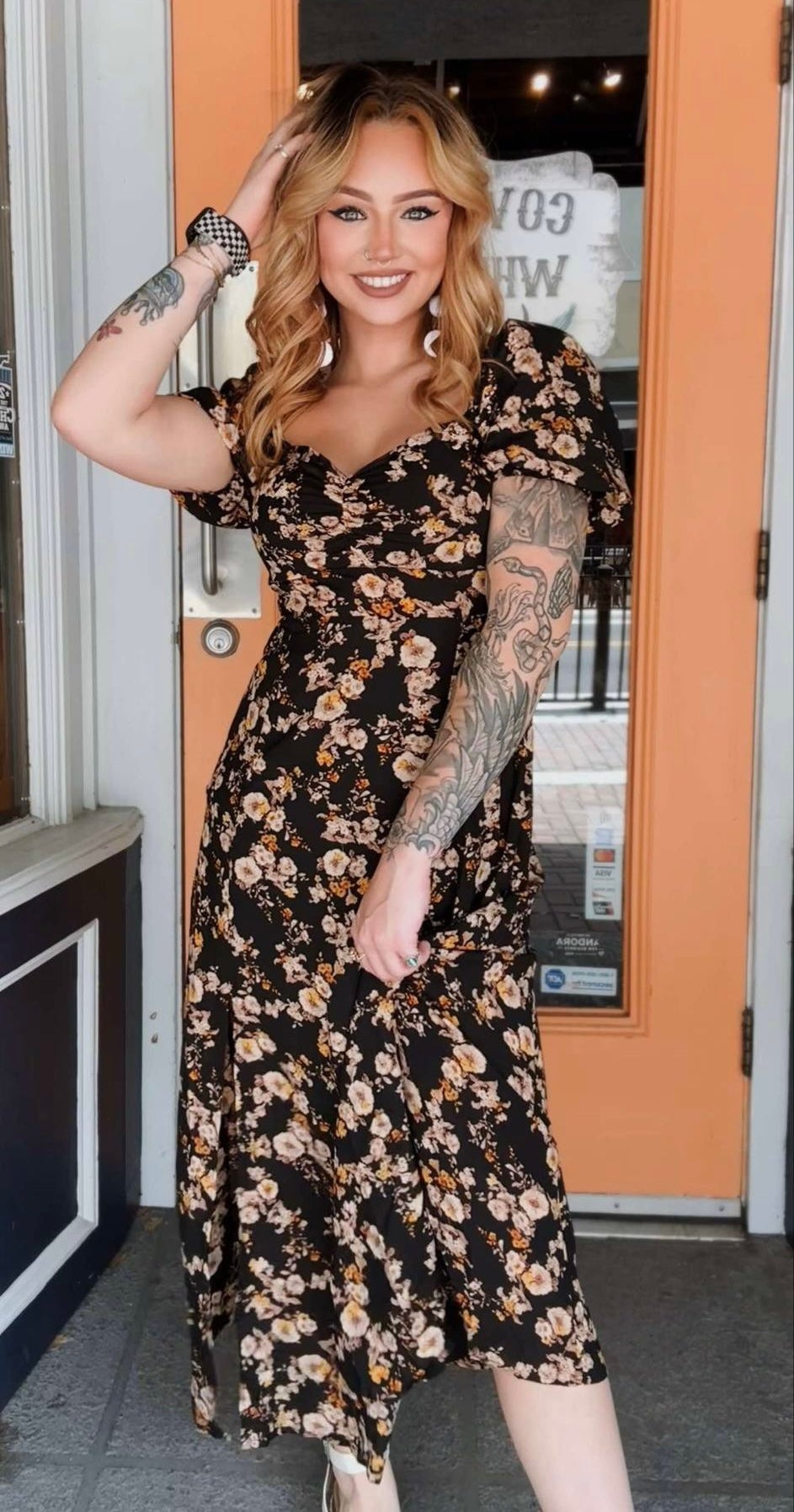 Marigold Meadows - Black Dress