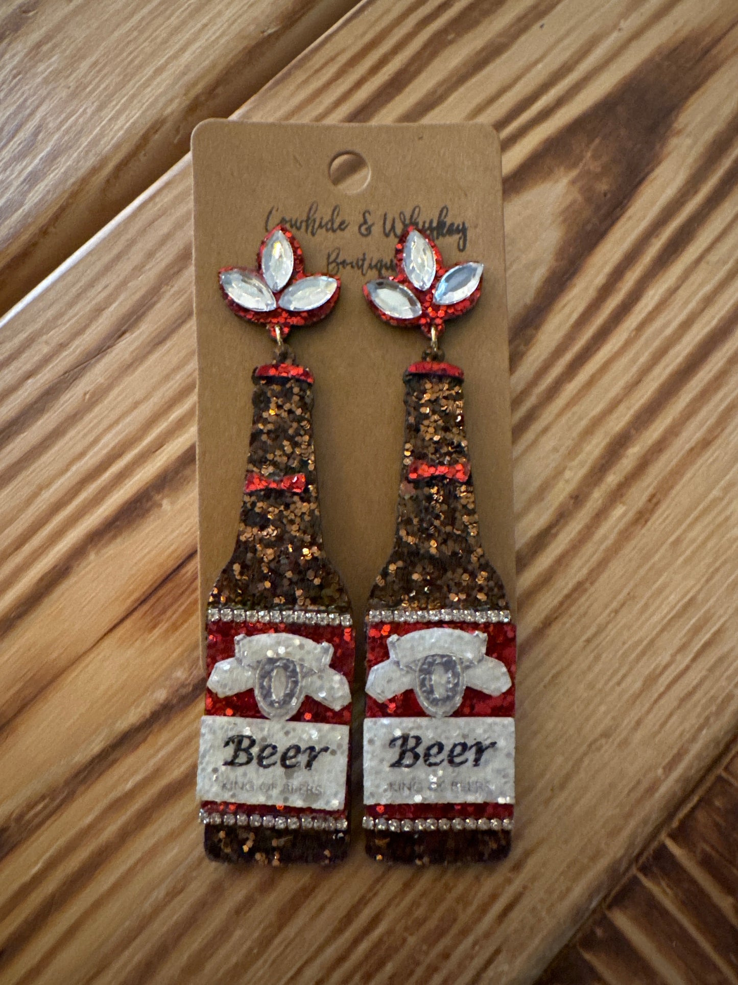 Beer Bud Babe - Earrings