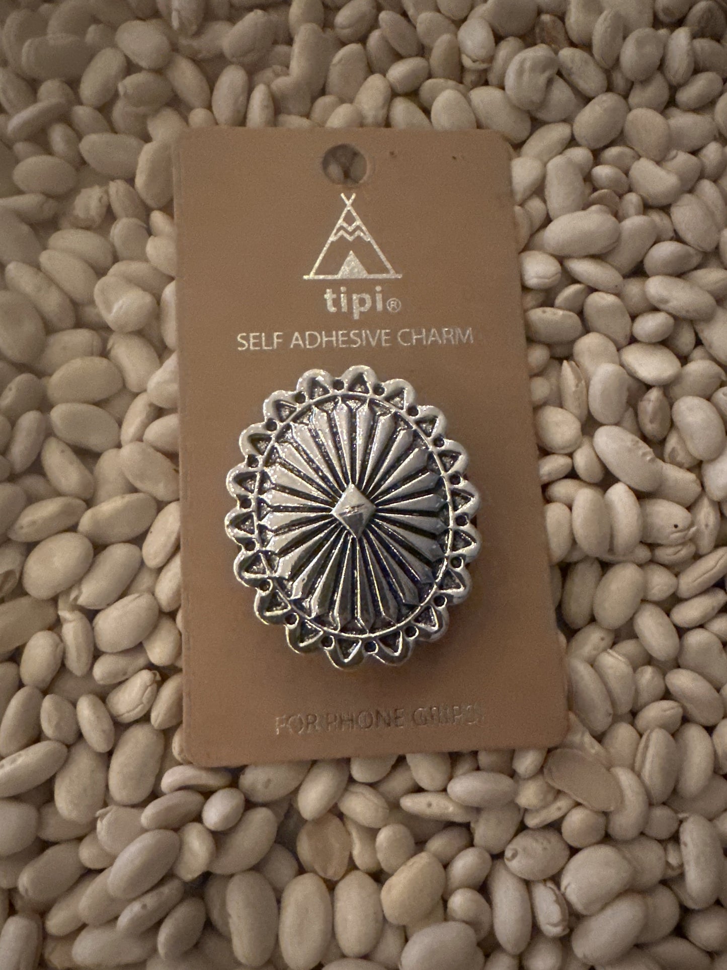 Silver Concho - Pop Socket