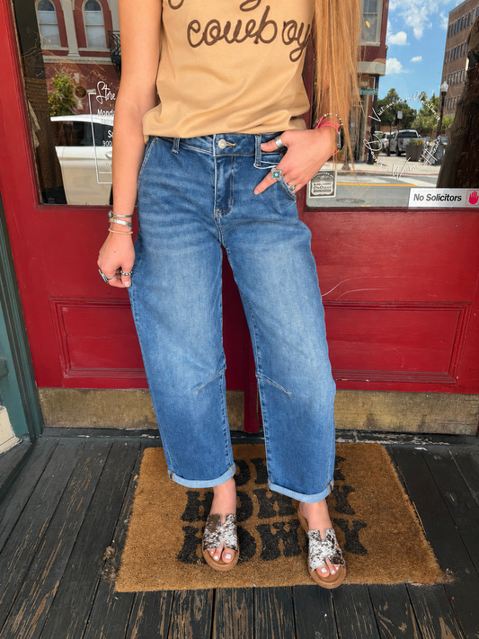 Canyon Drift-Barrel Jeans