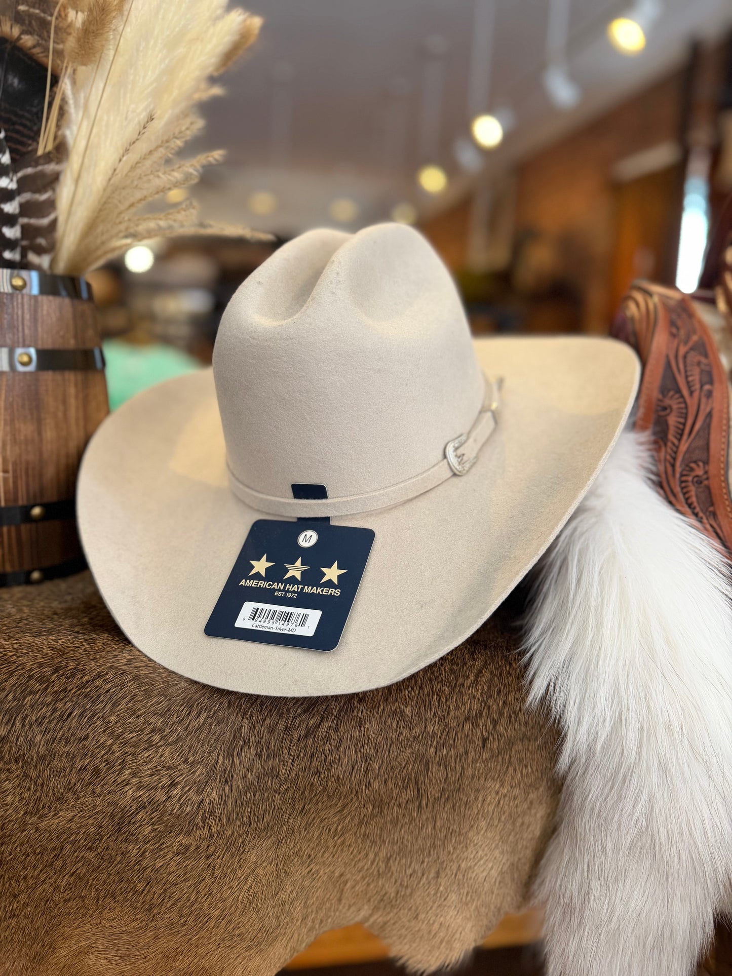All American Cowboy Hat - Cattleman Shape