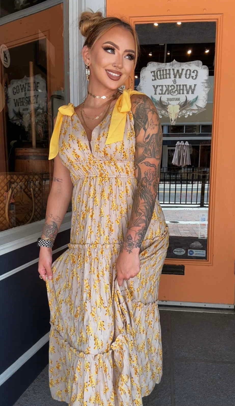 Buttercup Bliss - Maxi Dress