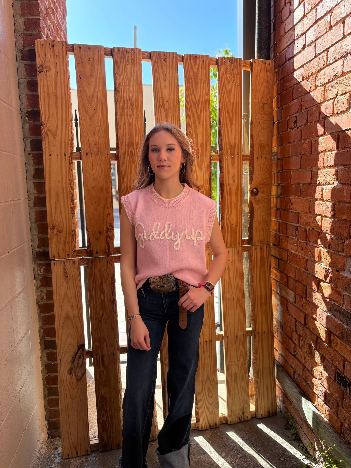 Cowgirl Candy – Giddy Up Sweater Shirt