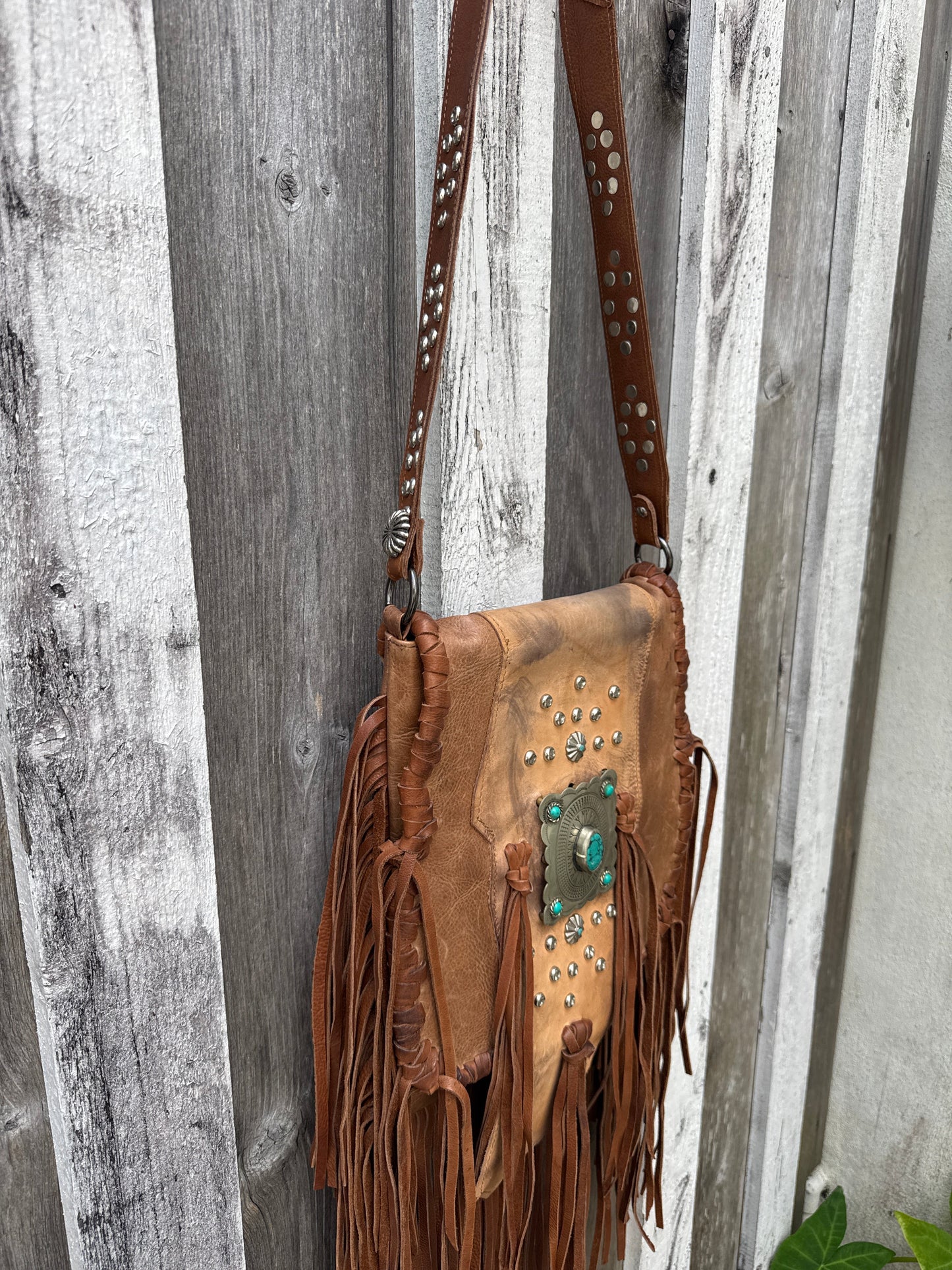 Tribe Talk - Leather Messenger Bag