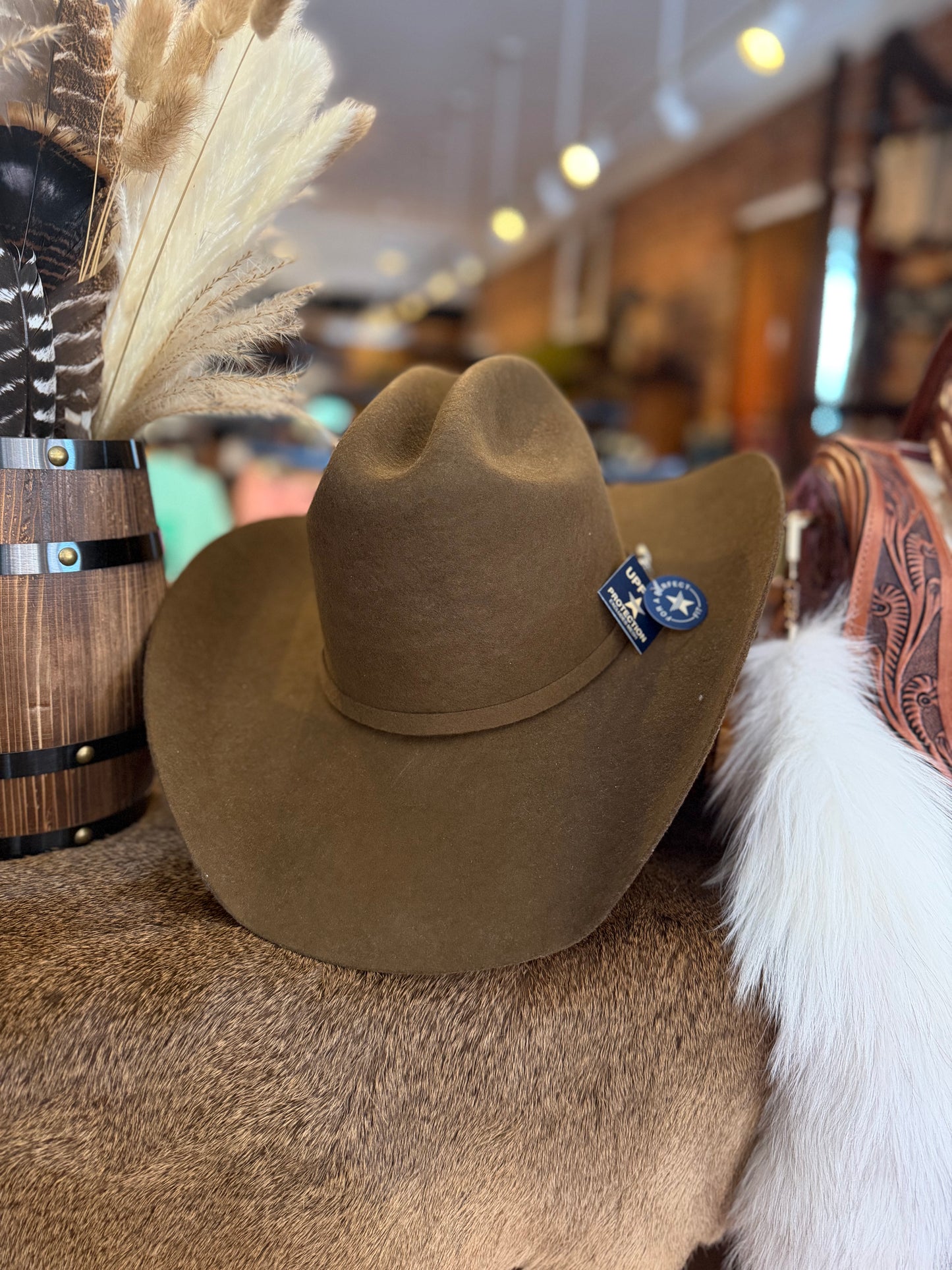 All American Cowboy Hat - Cattleman Shape