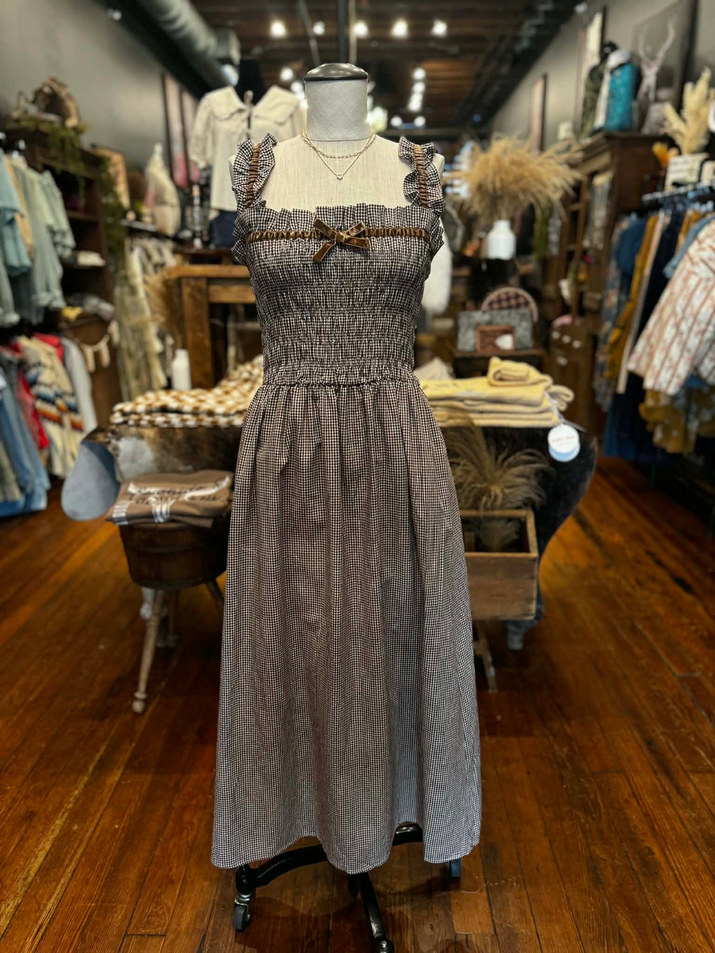 Sienna Dust Revival-Maxi Dress