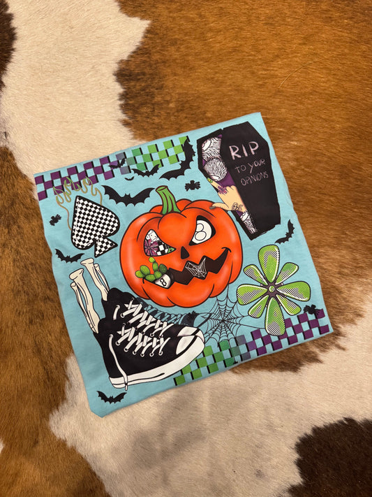 RIP Your Opinion - Mint Graphic Tee