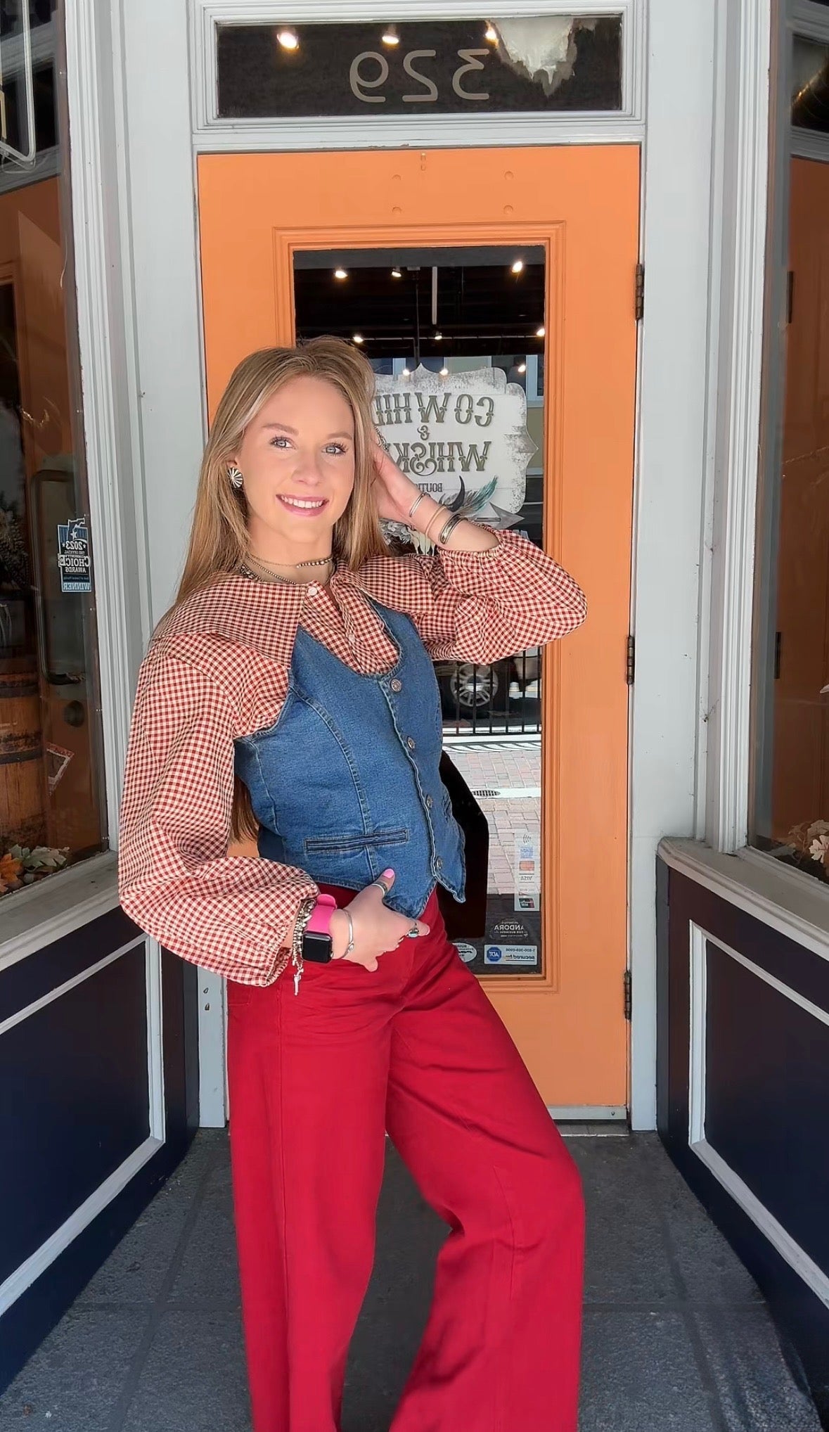 Red Hot Rodeo - Red Pants