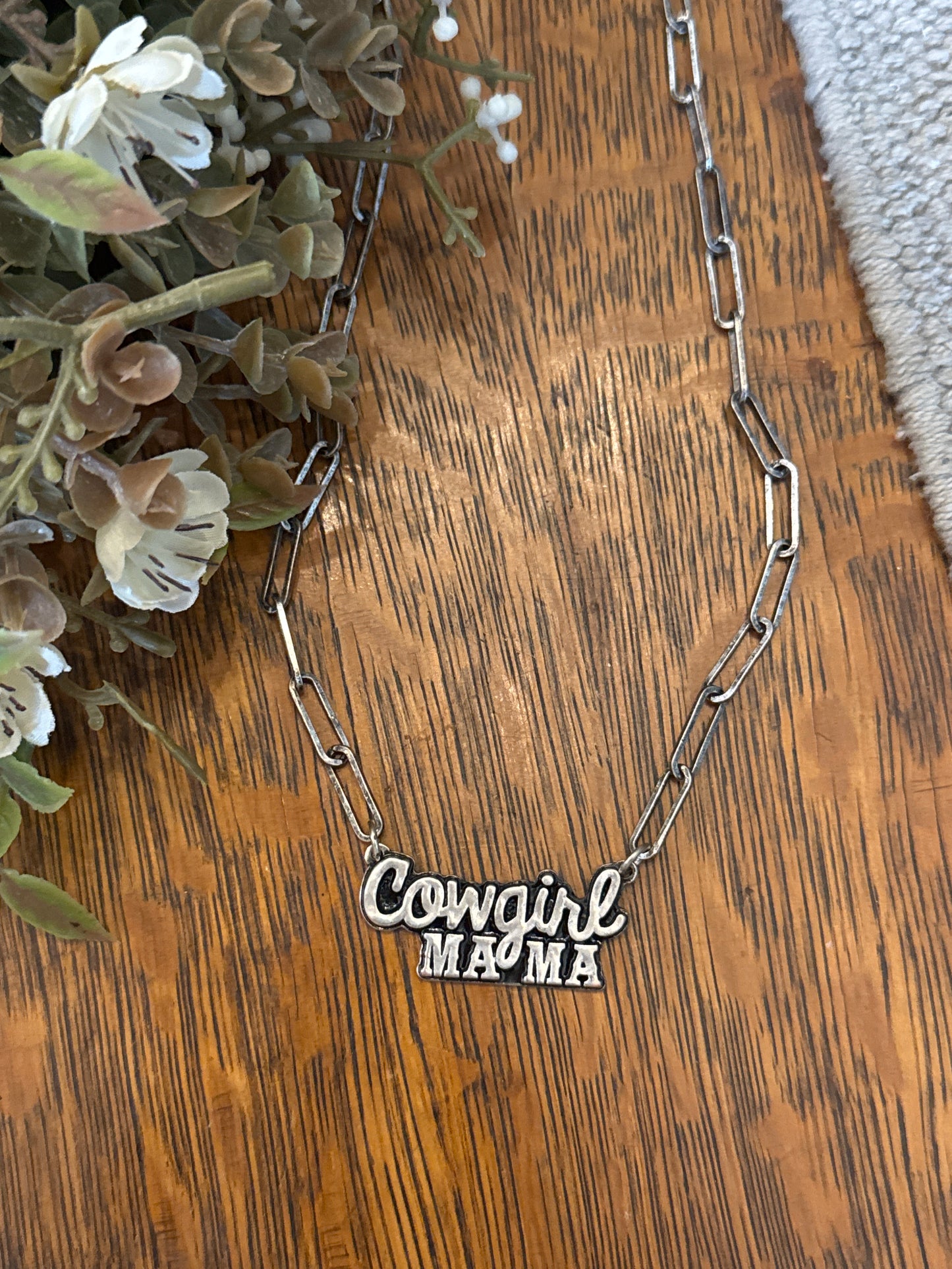 Cowgirl MAMA - Lg Necklace