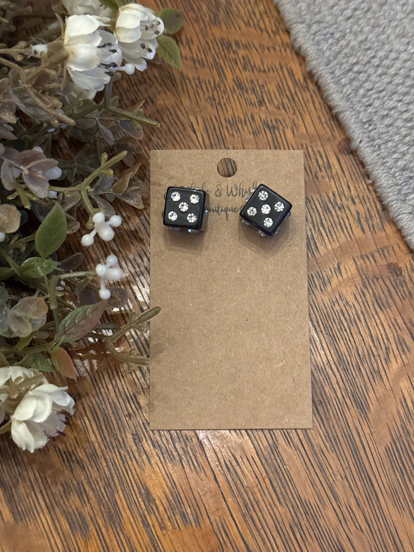 Gamble Me - Dice Earrings