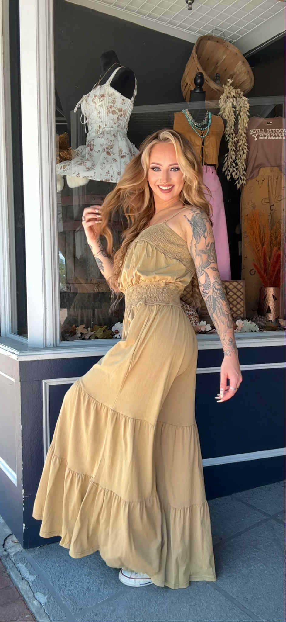 Urban Drift - Khaki Jumpsuit