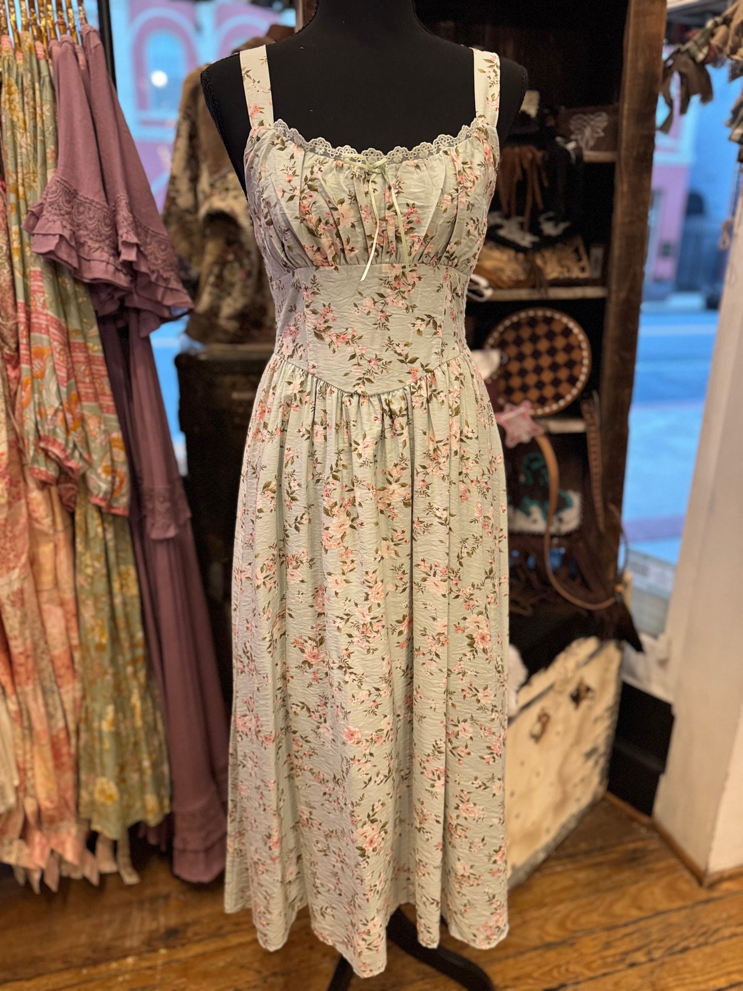 Mint Belle-Maxi Dress