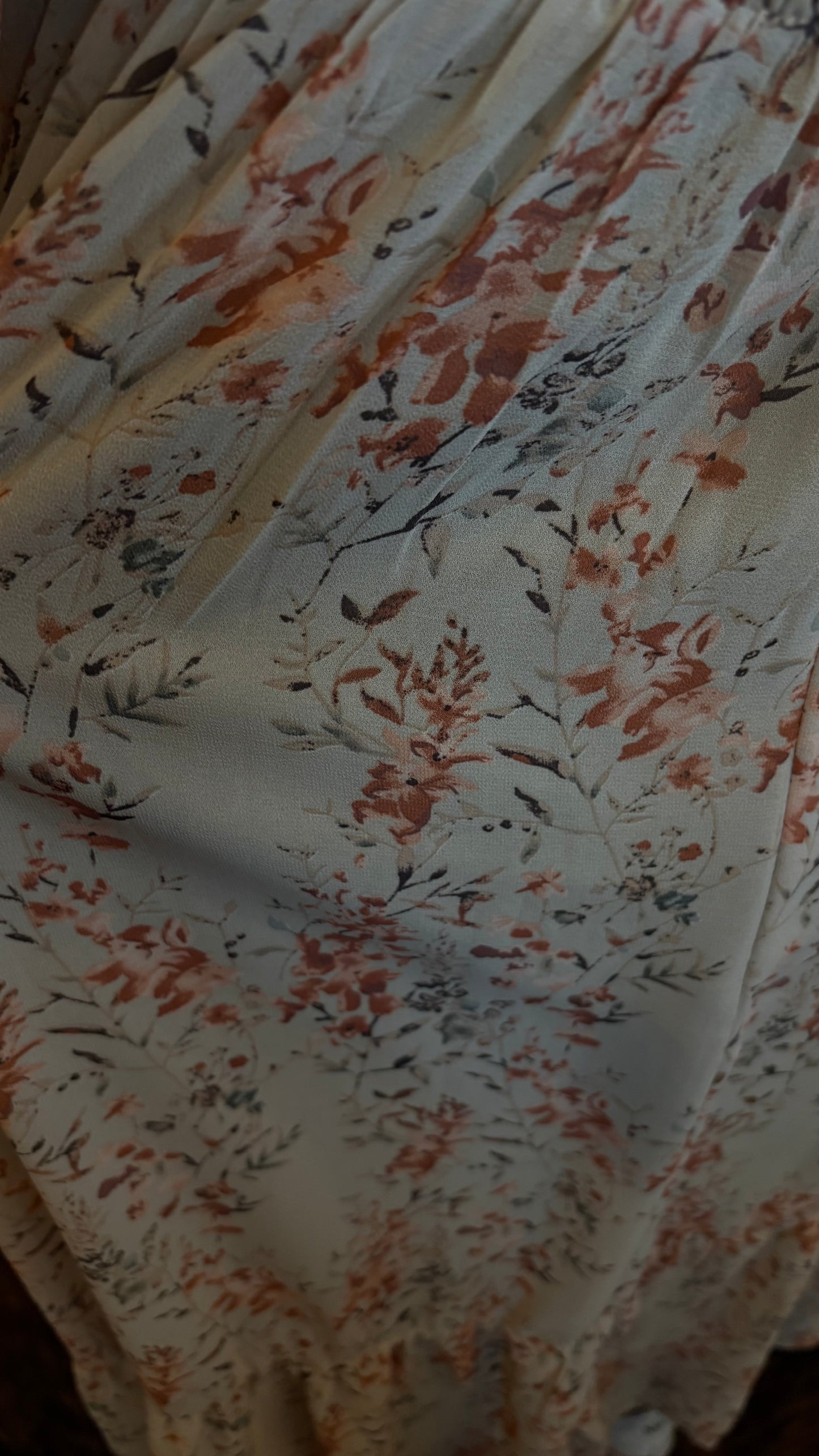 Whiskey Wildflower – Floral Smocked Maxi Dress