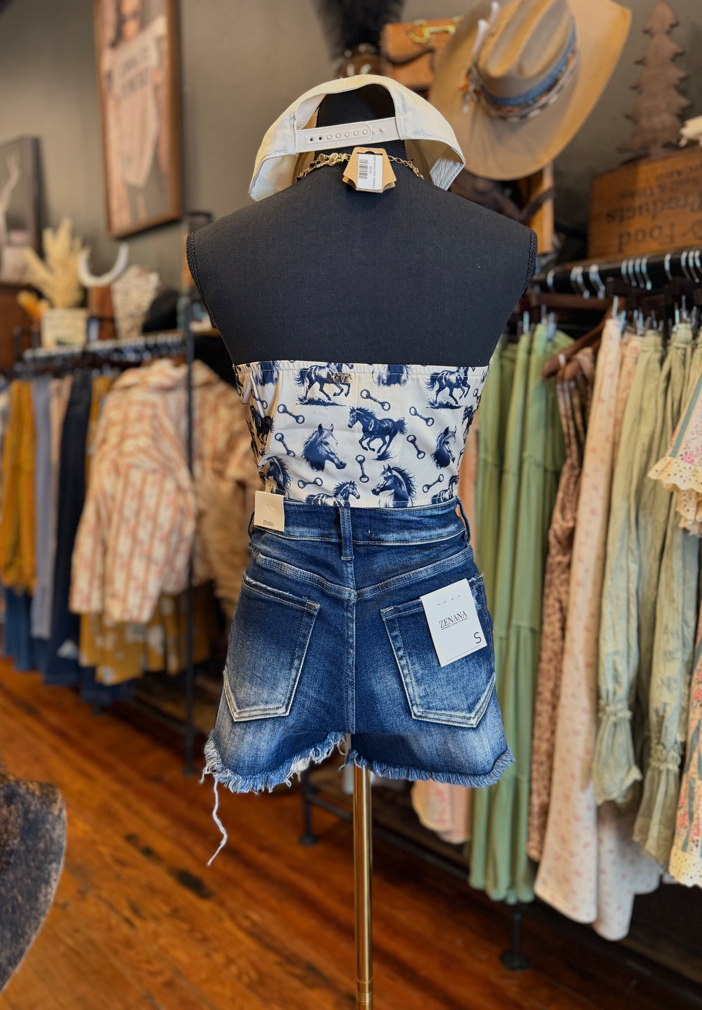 Blue Bridle – Tube Top