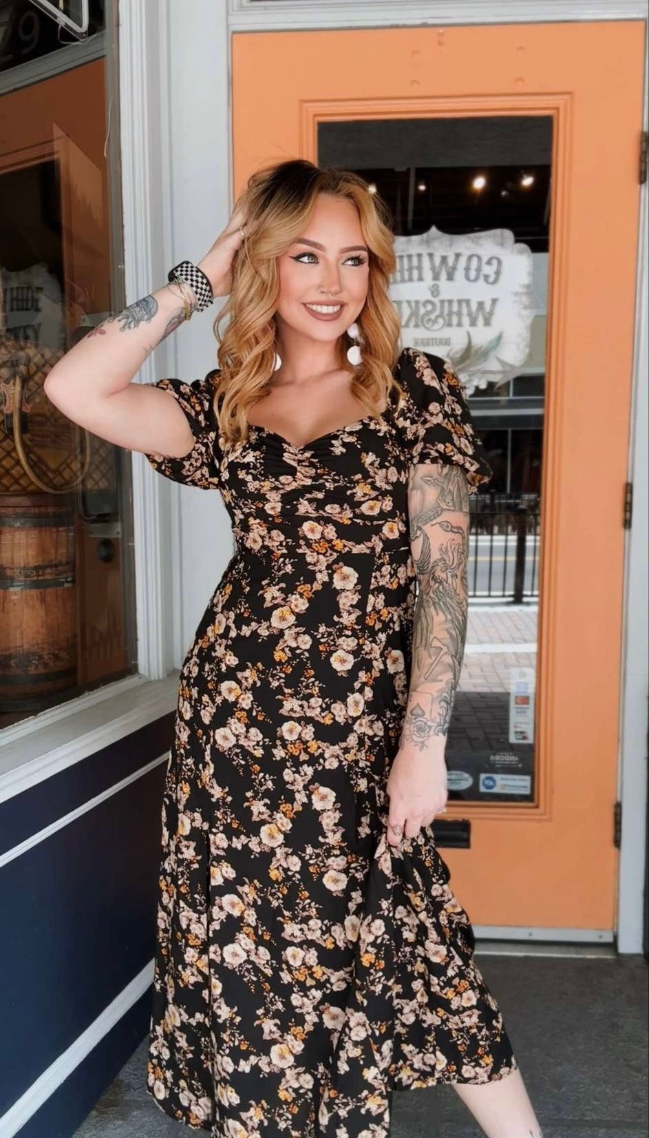 Marigold Meadows - Black Dress