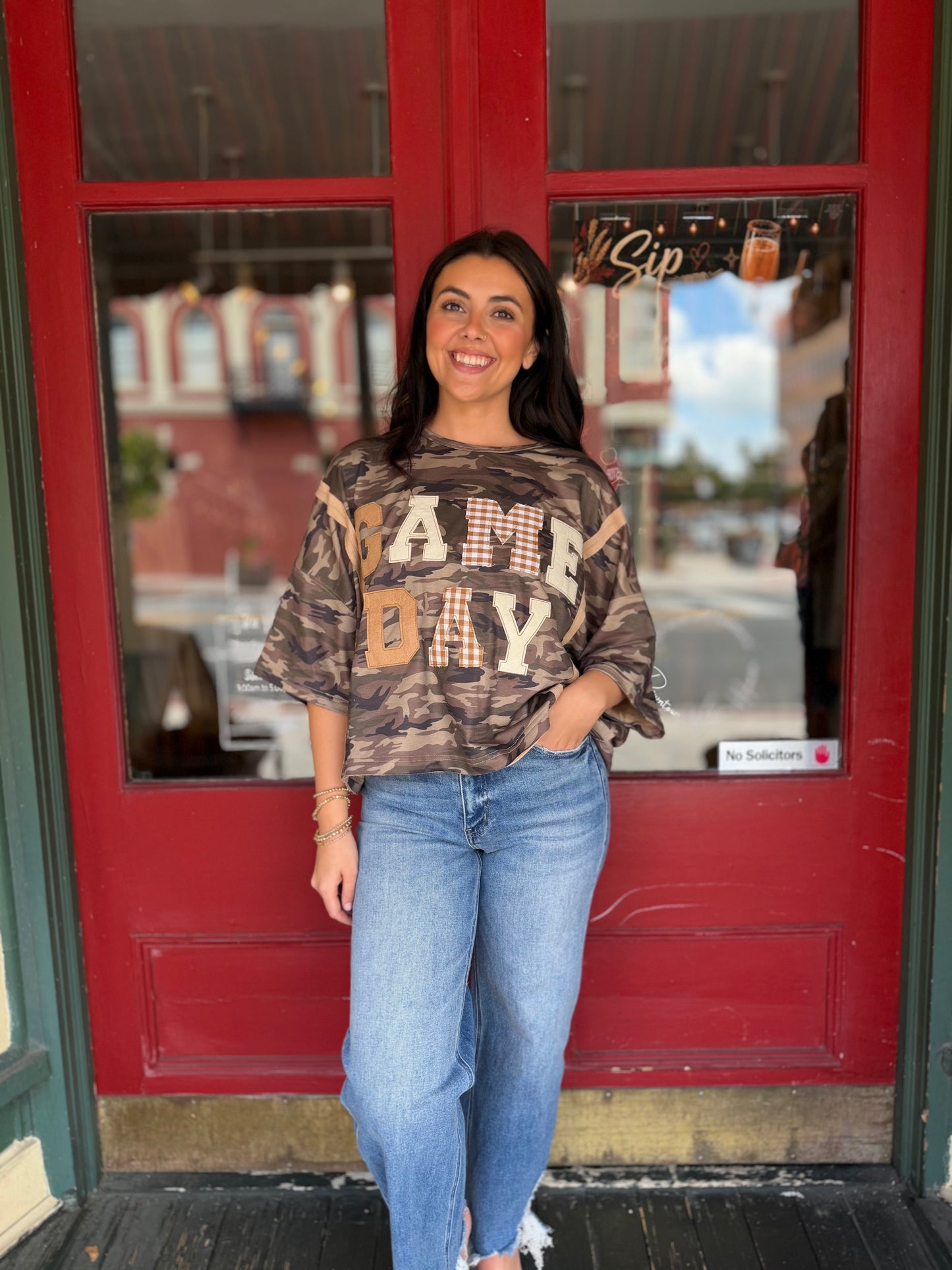 Kickoff Country – Camo Top