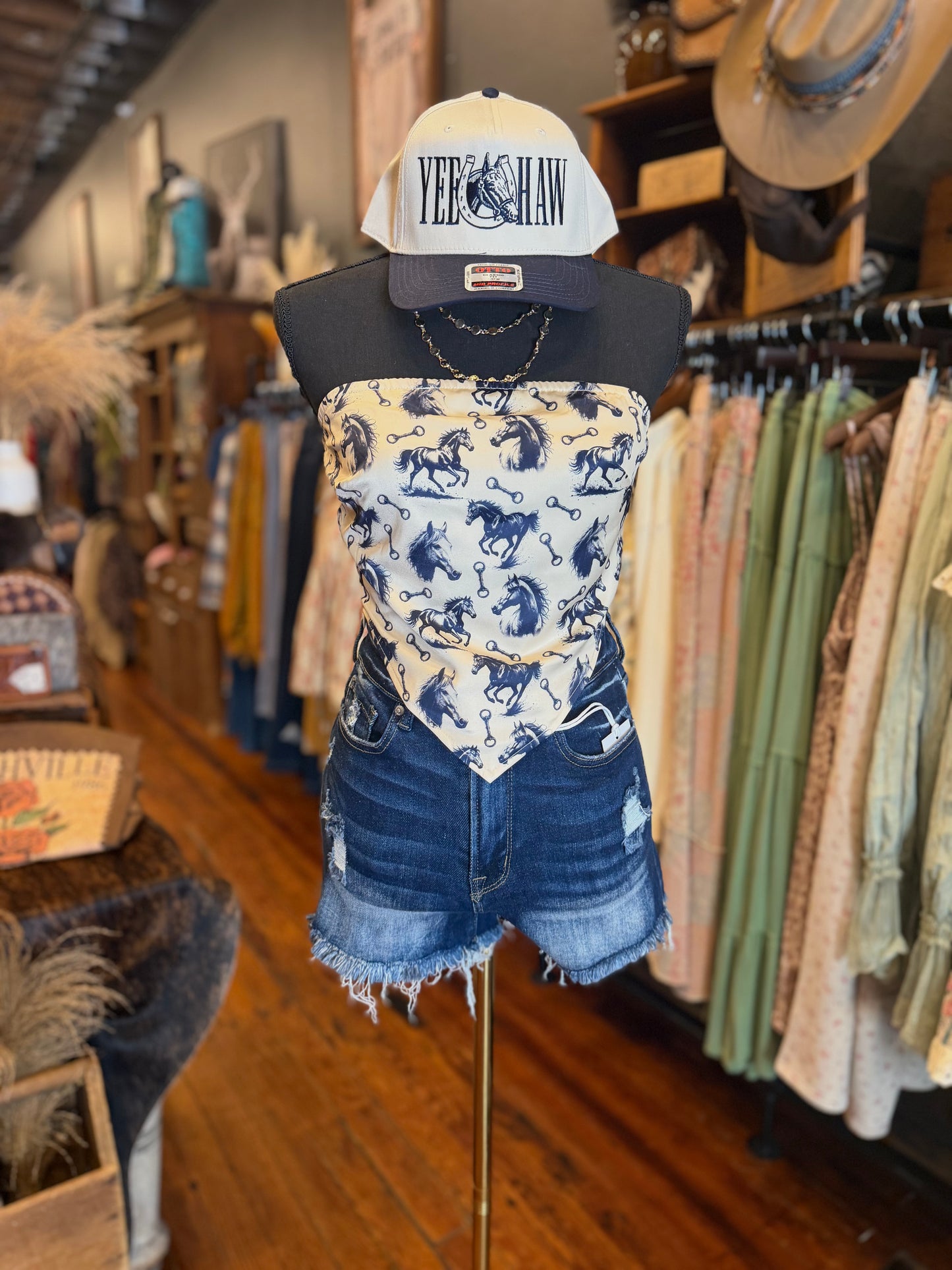 Blue Bridle – Tube Top