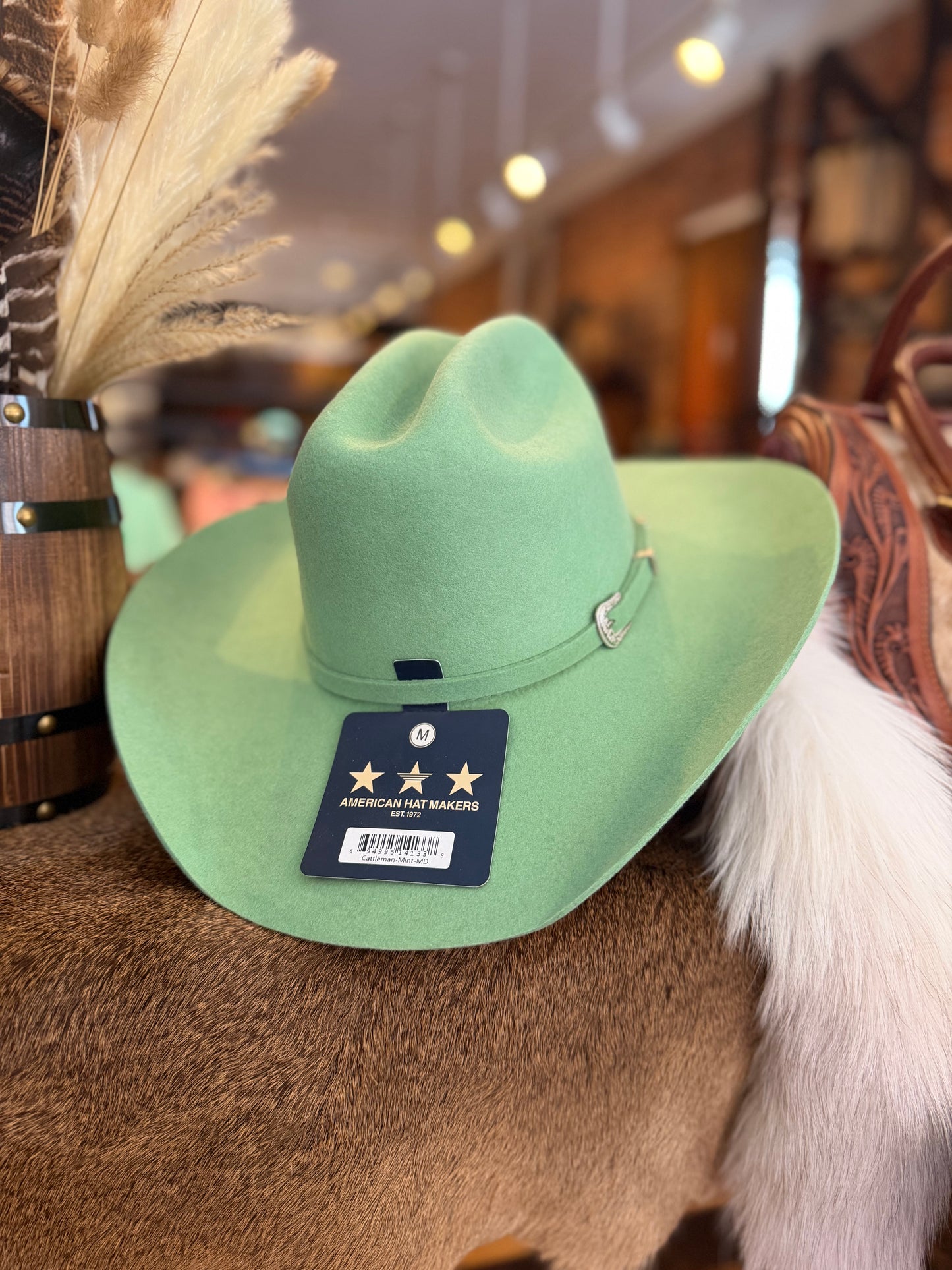 All American Cowboy Hat - Cattleman Shape