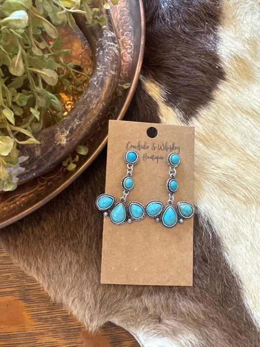 Small Spray Squash - Earrings