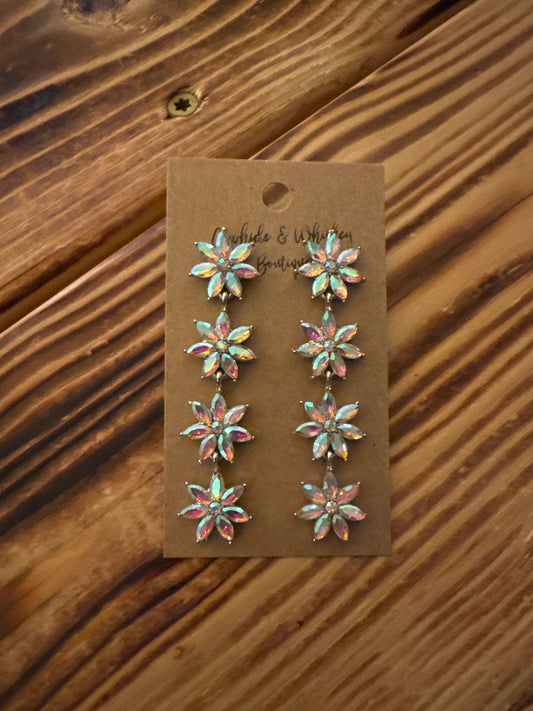 Floral Drop - Earrings