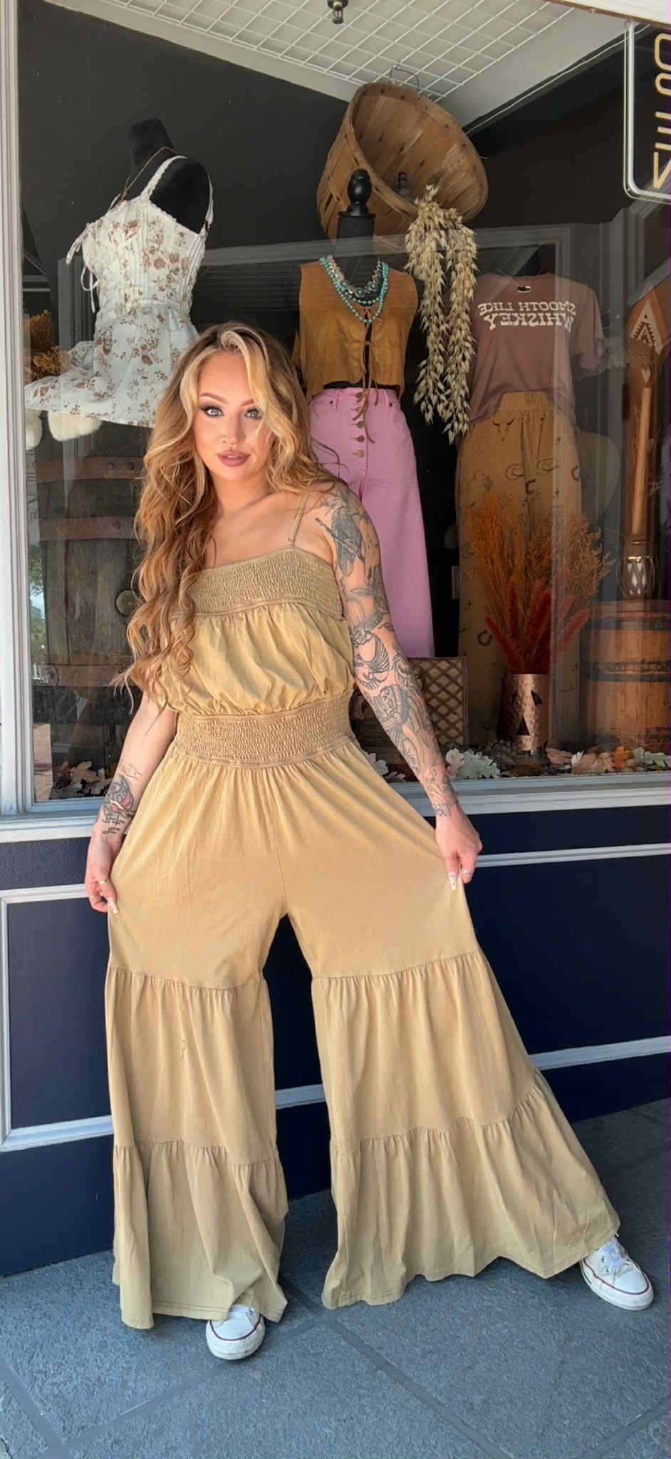 Urban Drift - Khaki Jumpsuit