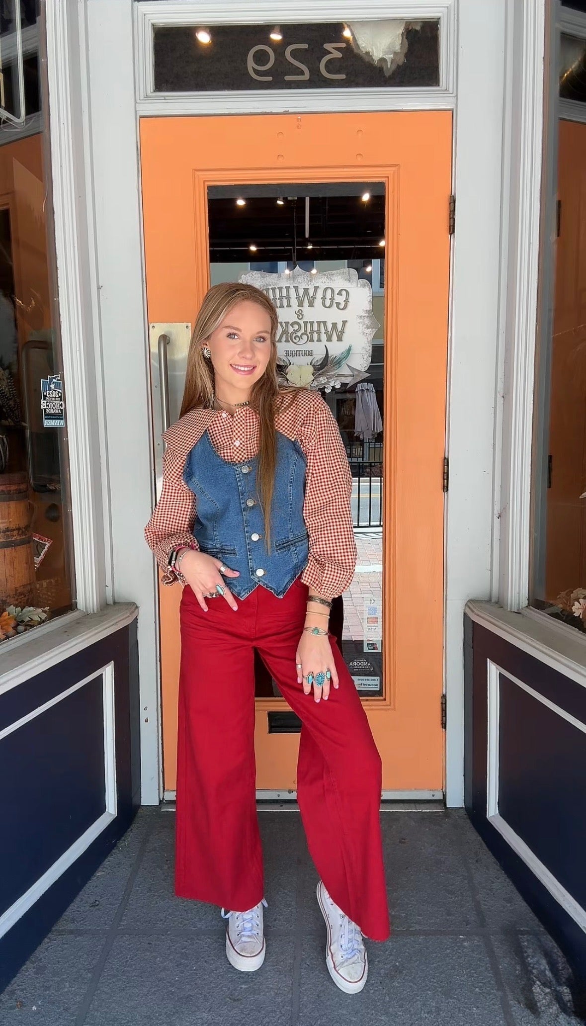 Red Hot Rodeo - Red Pants