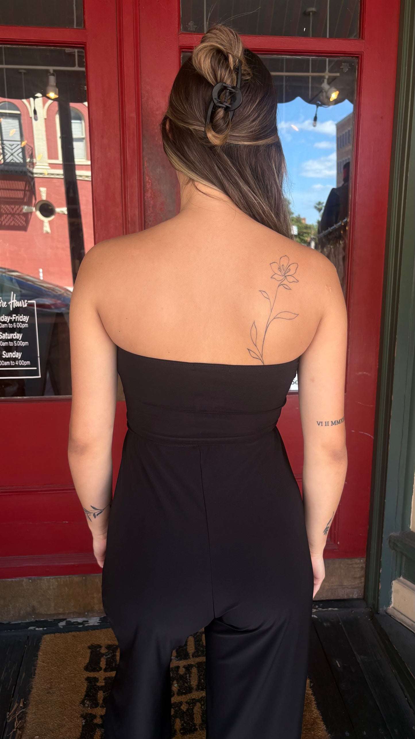Night Luxe Knot – Wide Leg Jumpsuit