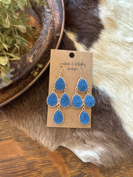 Royal Druzy - Earrings
