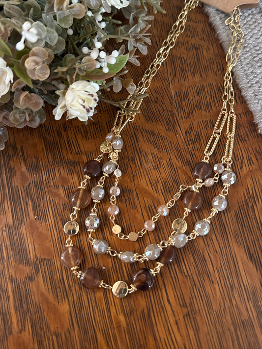 Chocolate Dipped - Necklace