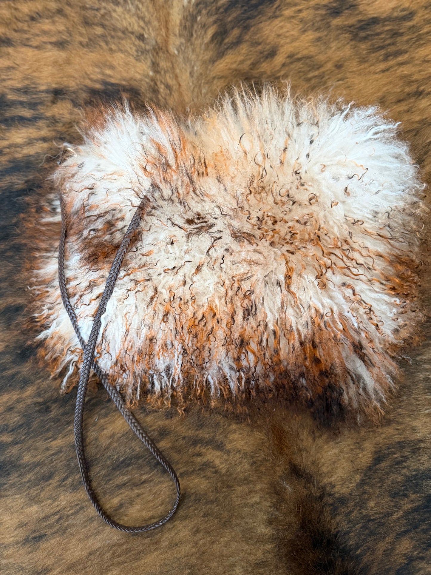 Mongolian Sheepskin - Crossbody