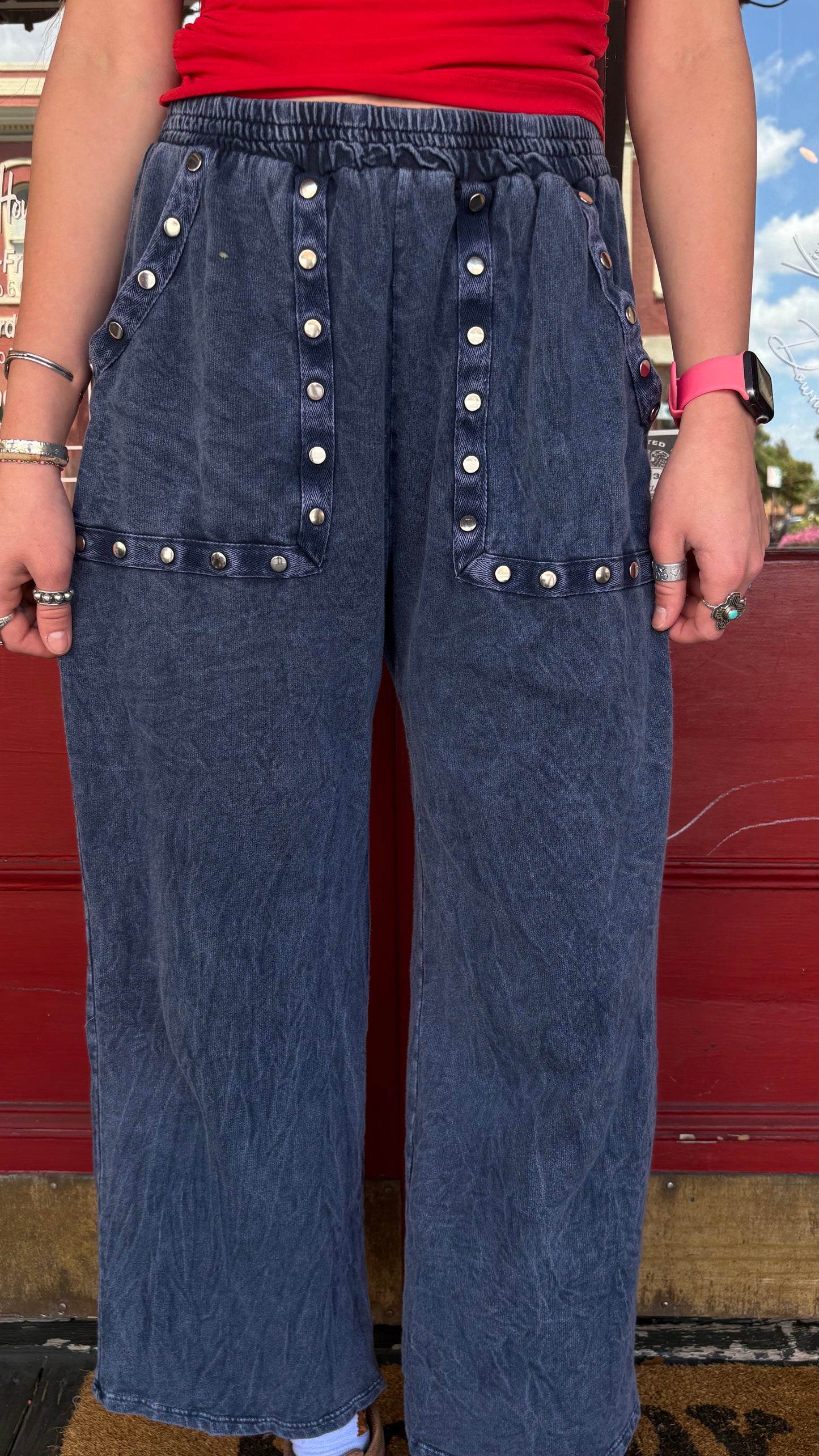 Starlight Stud – Navy Pants