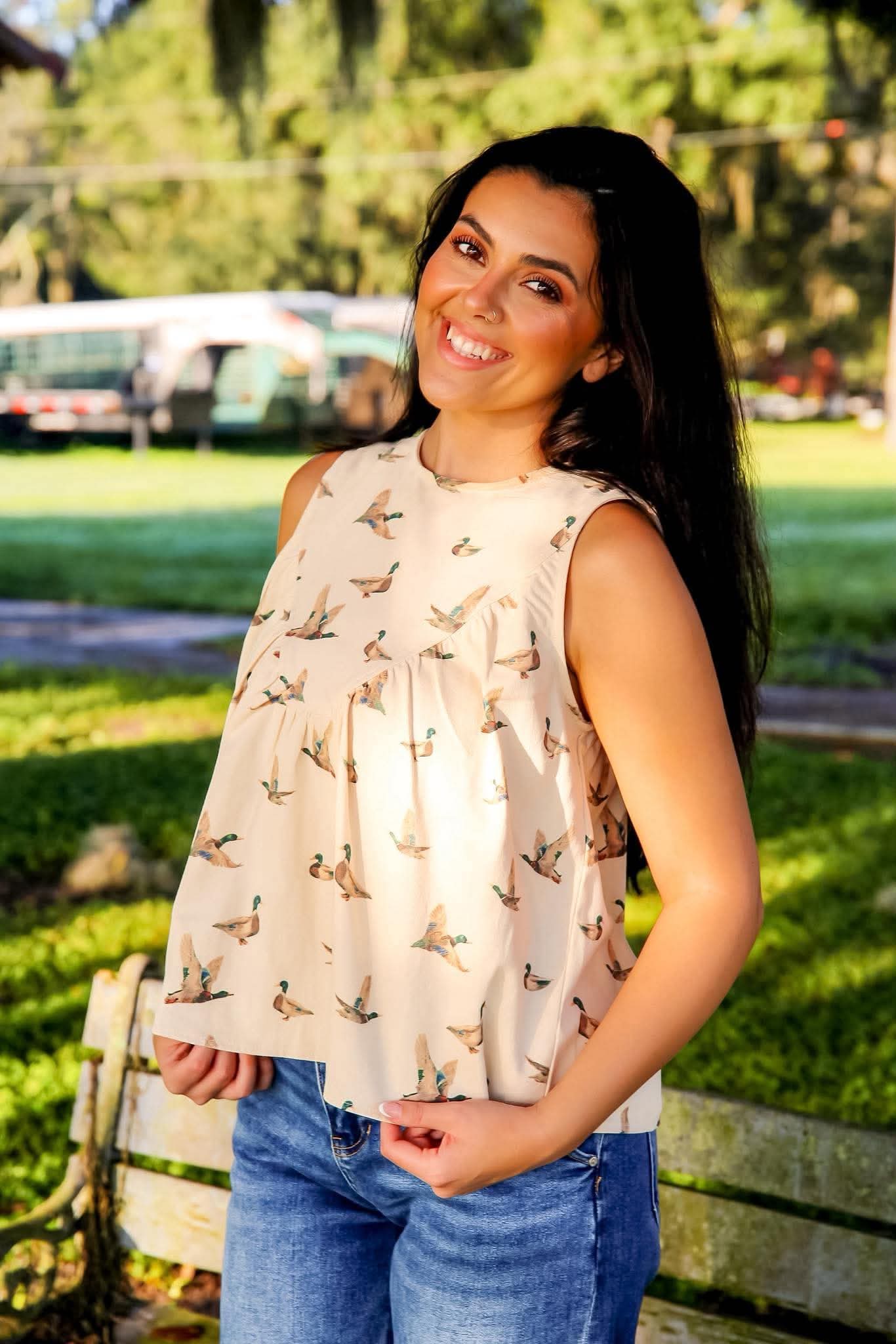 Mallard Cottage – Beige Tank
