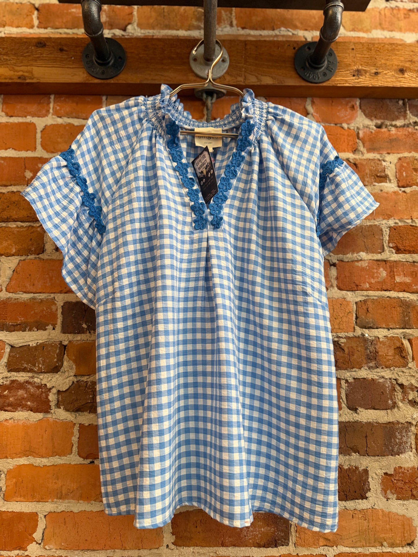 Bluebell - Gingham Blouse