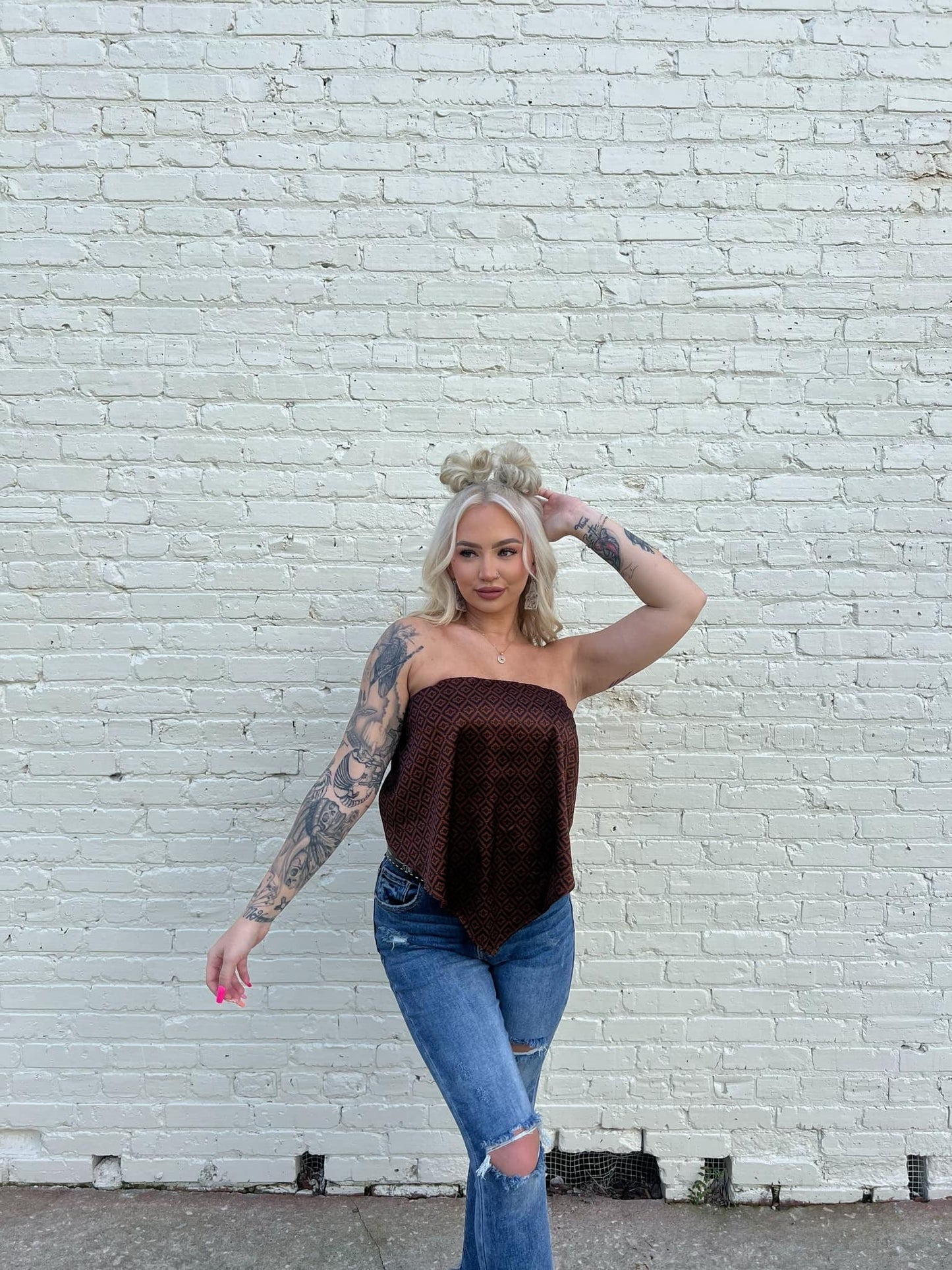 Bandana Bandit - Southwest Aztec Top