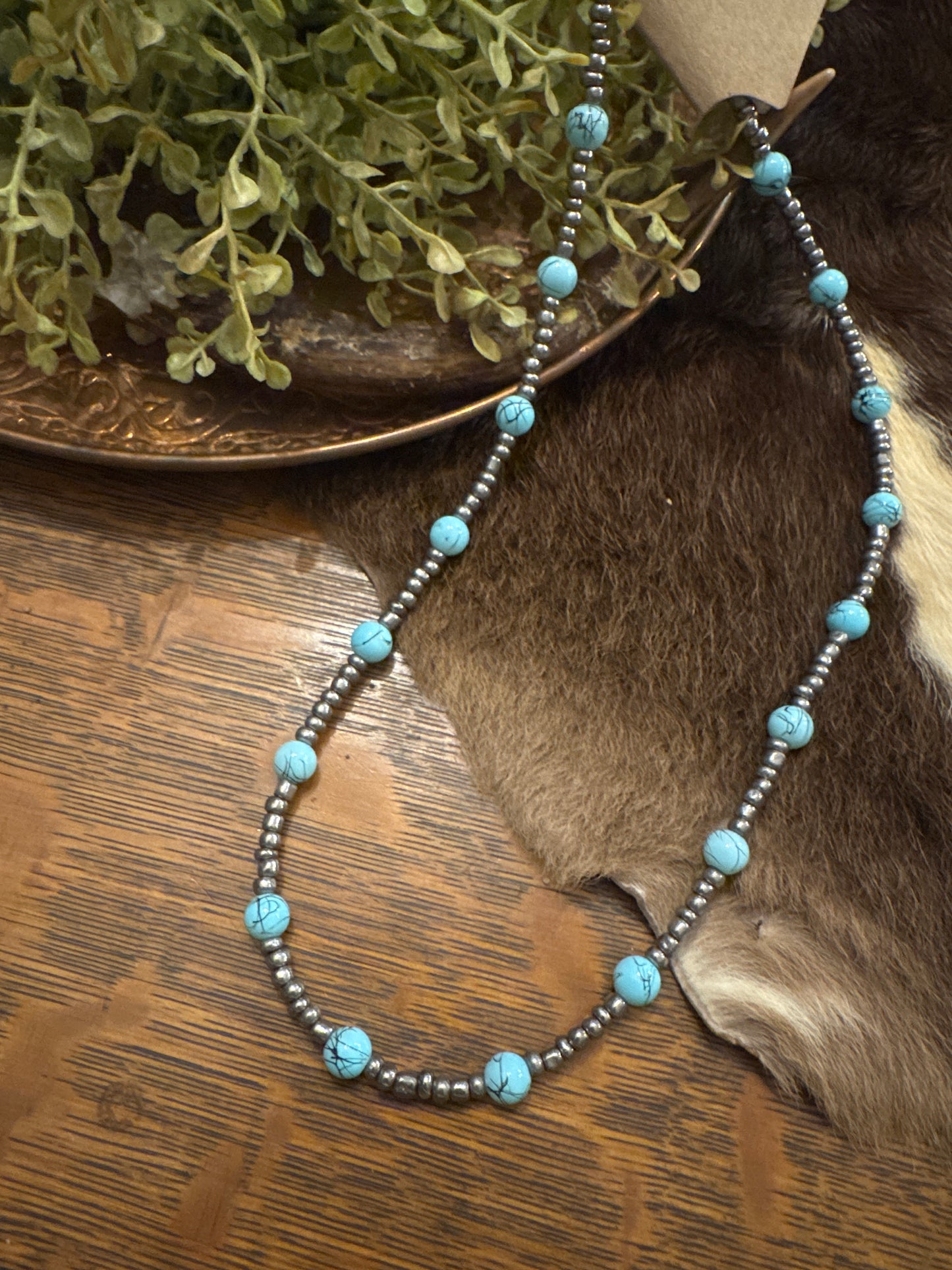 Marbled Pearl - Necklace