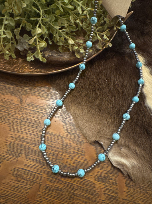 Marbled Pearl - Necklace