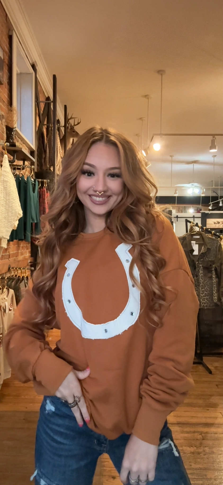 Lucky Clay - Horseshoe Sweatshirt