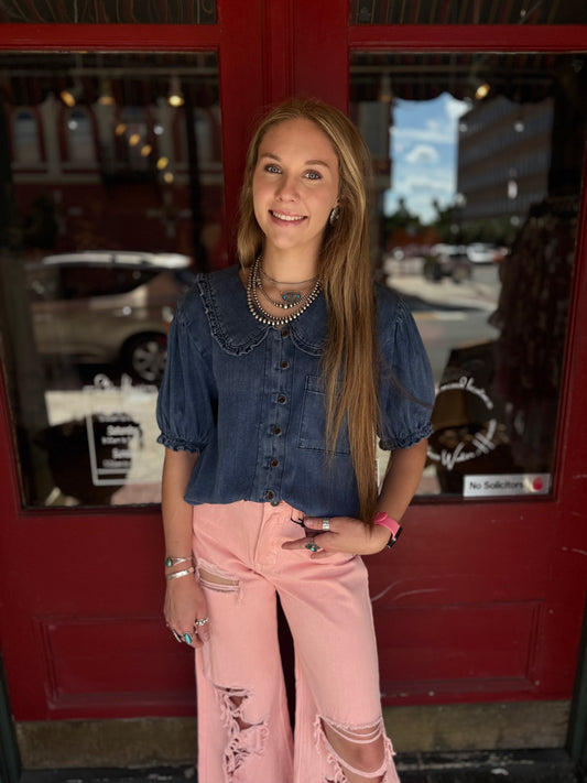 Blue Haven – Denim Shirt