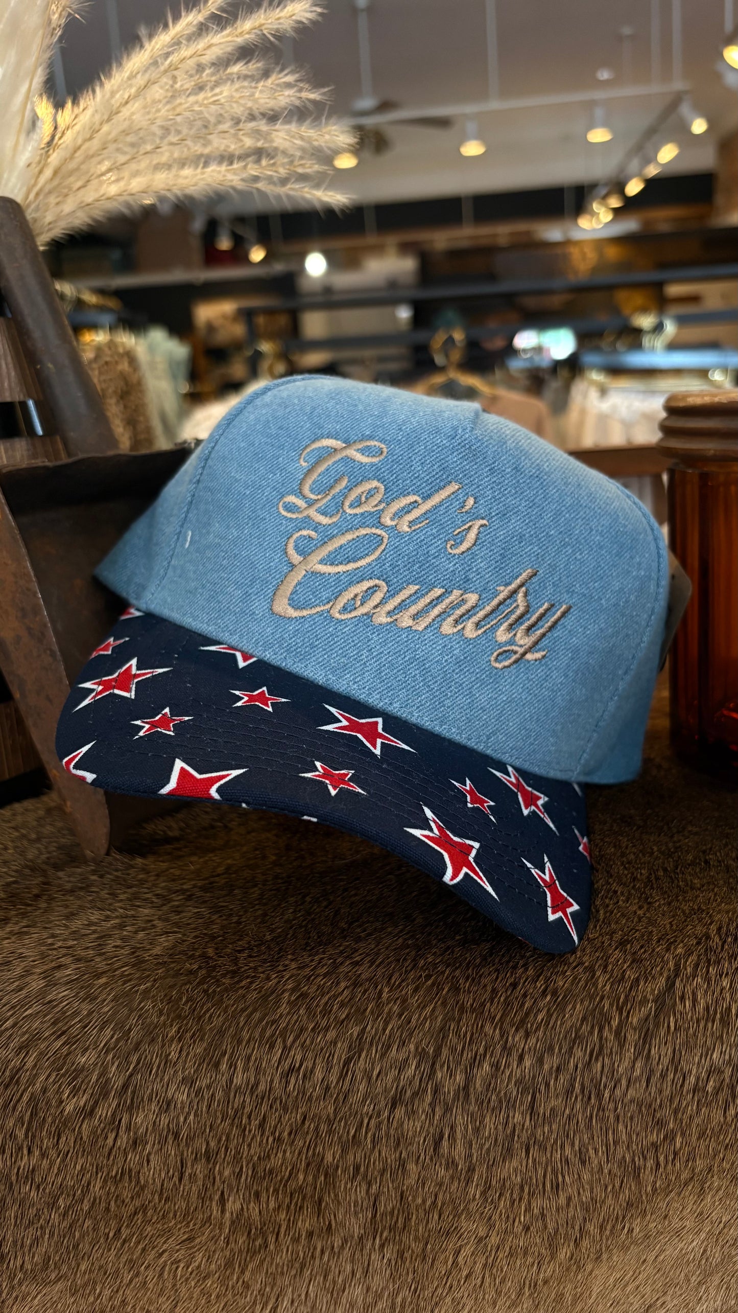 God's Country - Star Trucker Hat