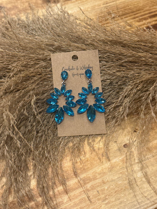 Aqua Ice - Earrings