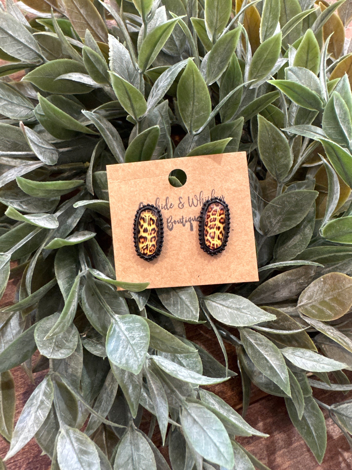 Leopard Grunge - Earrings