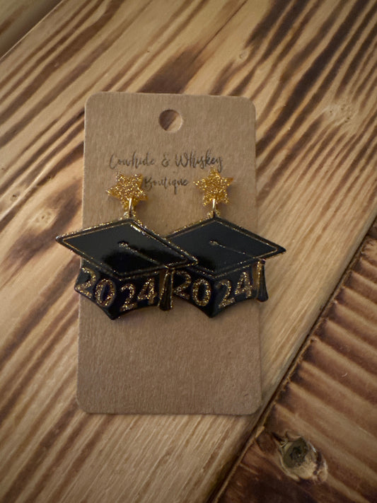 Grad Cap 2024 - Earrings