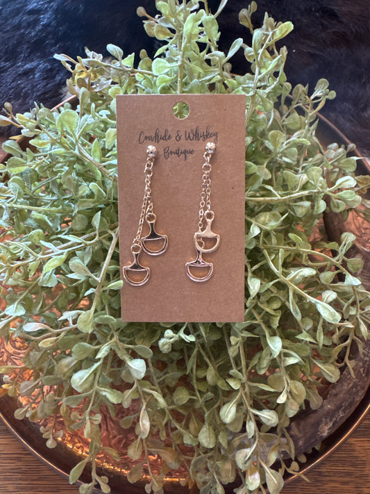 Snaffle Chains - Earrings